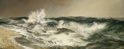 The Much Resounding Sea Thomas Moran